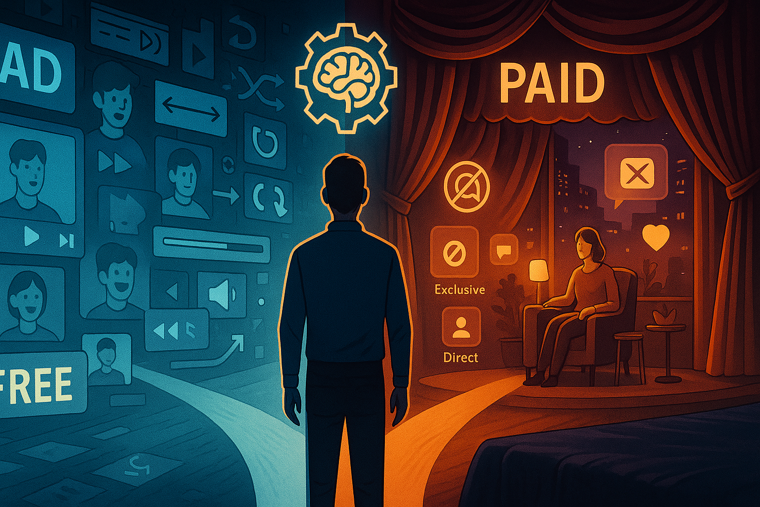Spoilt for choice: free or paid adult content subscription?